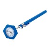 Wholesale stainless steel meat thermometer with pocket cap
