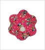 Wholesale red plum blossom shape warmer