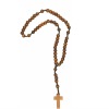 Wholesale wooden rosary necklace