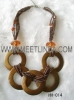 Wholesale fashion jewelry - Wooden Necklace