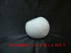white embossed candleholder