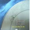 SILVER ROUND PORCELAIN dinnerware set