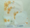 Wholesale Porcelain and ceramic dinner sets with decal