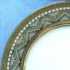 Wholesale resteraunt porcelain gold round kitchenware sets