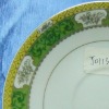 Wholesale porcelain gold round tableware set