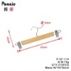 Wholesale Ponnie wooden suit holder P-CF-114