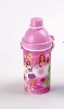 3D plastic water bottles