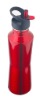 Wholesale stainless steel sports bottle with fashion straw lid