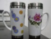 Wholesale ceramic travel mug
