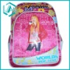 Wholesale fashion Hannah solid nylon stationery school bag