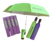 Wholesale wine bottle shaped umbrella