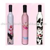 Wholesale promotional 3 fold cartoon bottle umbrella