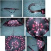 Wholesale stain fabric straight rain umbrella