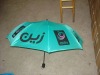 Wholesale 2 folding promotion umbrella(garten umbrella)