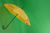 Wholesale Straight Umbrella with wooden shaft and handle