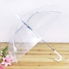 Wholesale transparent dome umbrella