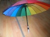 16k rainbow golf umbrella