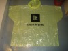 Wholesale PE one time children rain poncho with sleeves