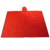 Wholesale RED PVC raincoats with beautiful style
