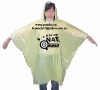 Wholesale disposable printed PE poncho