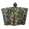 Wholesale Adult military camouflage PVC poncho