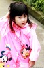 Lovely children PVC/PEVA rain poncho