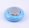 Metal round pocket ashtray