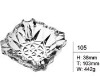 Wholesale glass ashtray