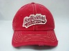 Wholesale cotton baseball cap hat red