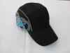 Wholesale cotton baseball cap hat black