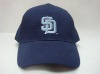 Wholesale cotton baseball cap hat navy blue