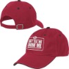 Wholesale cotton baseball cap hat red
