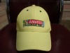 Wholesale cotton baseball cap hat yellow