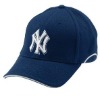 Wholesale cotton baseball cap hat navy blue