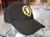Wholesale cotton baseball cap hat black