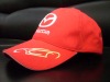 Wholesale cotton baseball sports style cap hat red