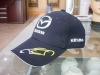 Wholesale cotton baseball sports style cap hat navy blue