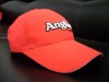 Wholesale cotton baseball sports style cap hat red