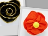 Wholesale Artificial Flower Jabot