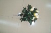 Wholesale Artificial flowers(red white)