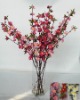 Wholesale artificial flower(5 Fork Peach-blossom)
