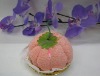 Wholesale 2011 Latest 100% cotton wedding towel mini cake souvenirs (WBA-076)