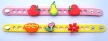 Wholesale Lovely Fruit PVC promotional wristbands