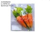 Wholesale high quality artificial carrots for Easter decoration