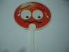 Wholesale Facial expression Plastic Hand Fan