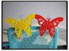 Wholesale New scrapbooking acrylic shape clip with butterfly and heart AF-11155