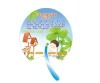 Q Style Plastic Hand Fan