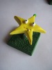 Wholesale plants versus zombies polyresin starfruit figurine home decoration