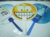 Wholesale Round cartoon Plastic Hand Fan