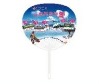 Middle Plastic Hand Fan